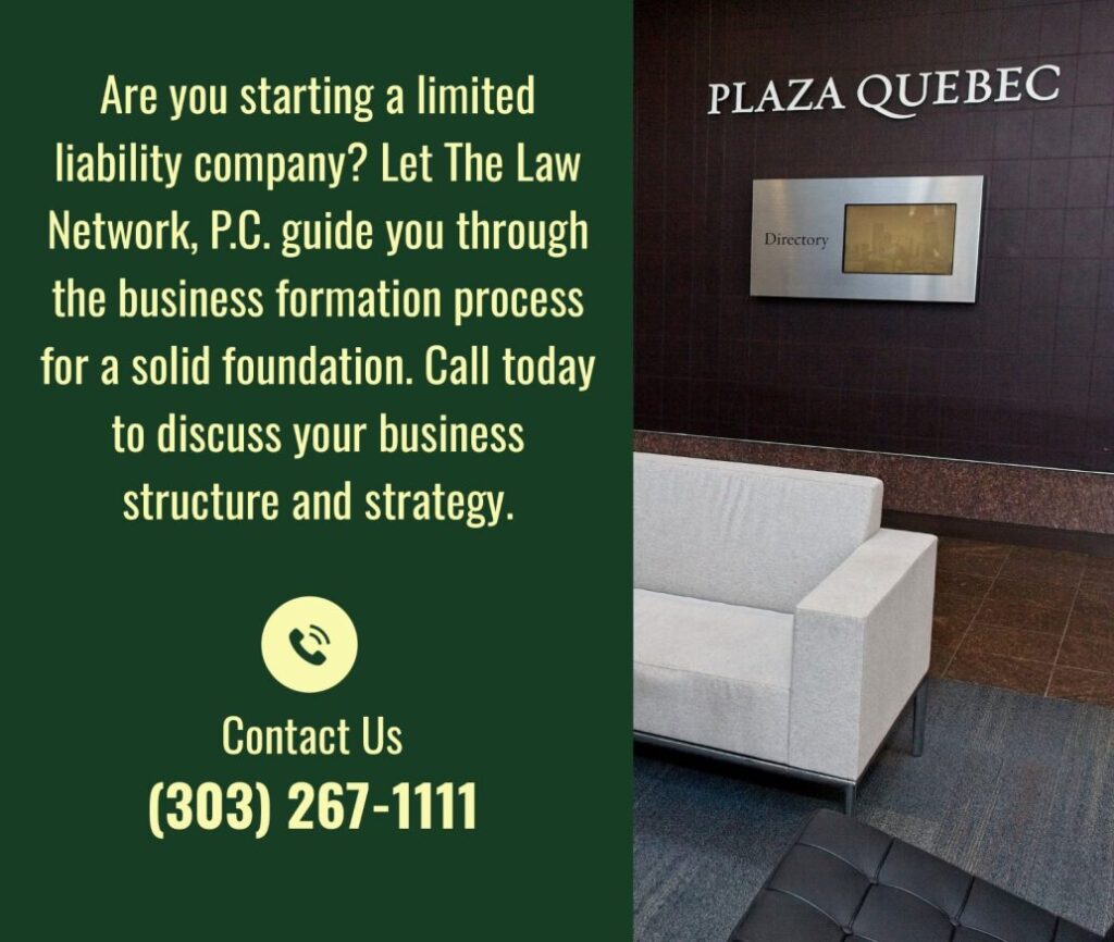 Business Formation Attorney Denver, CO